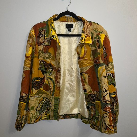 vintage morgan cole picasso jacket - Picture 3 of 4